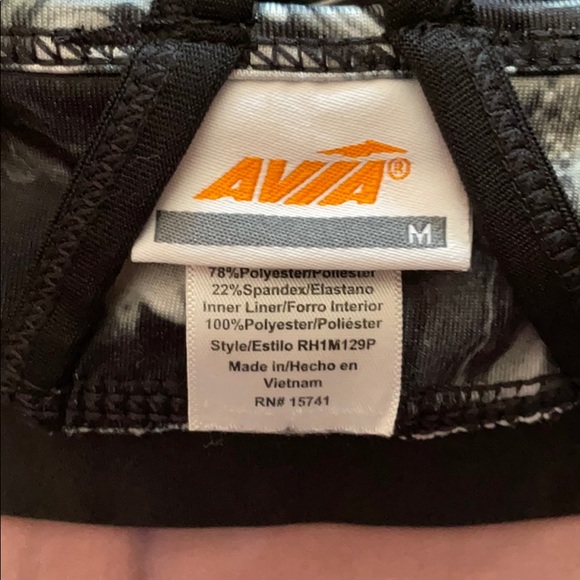 Monochrome watermark jog bra - Picture 3 of 3